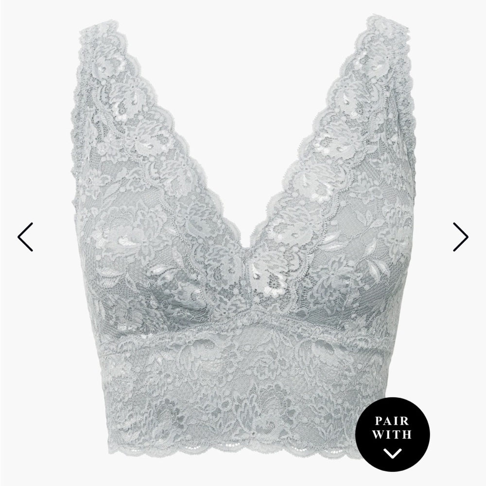 Cosabella Never Say Never Curvy Plungie Longline Bralette